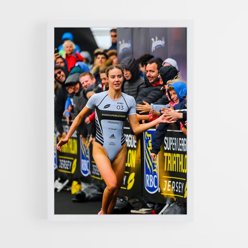 Poster Cassandre Beaugrand – affiche Athlétisme (vue 3)